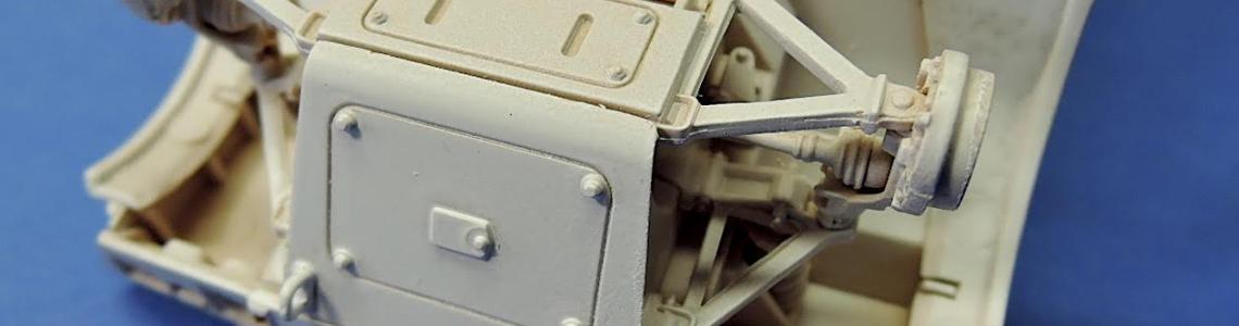 Front end suspension detal