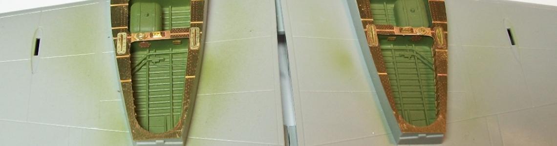 Engine nacelles with photoetch parts