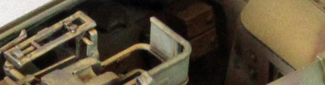 The interior looking backward from the left-front