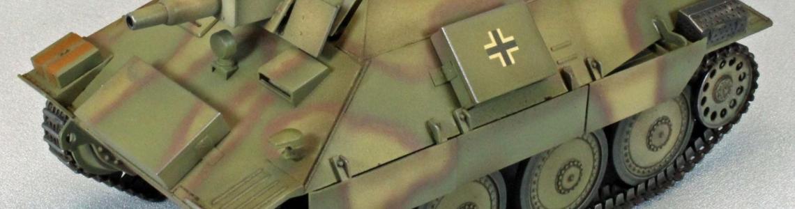 Left-front quater view of the Hetzer