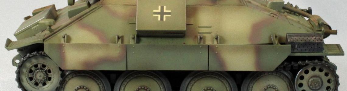 Profile shot of the diminutive Hetzer