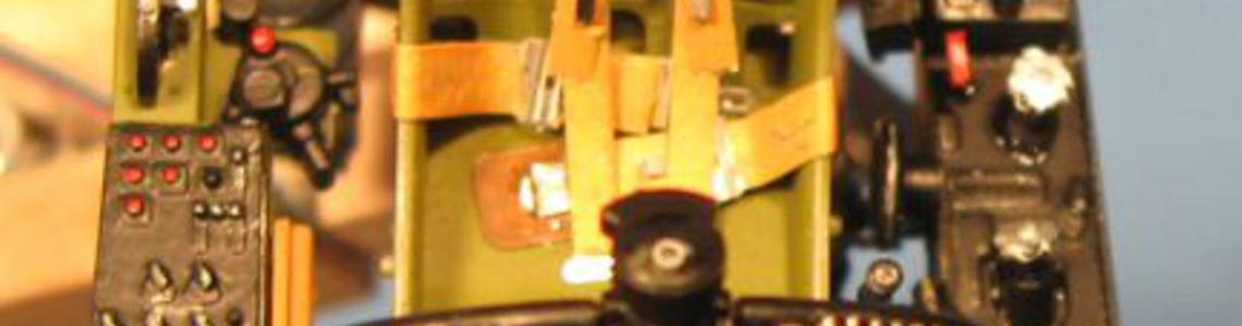 Aft cockpit details before weathering and touch up