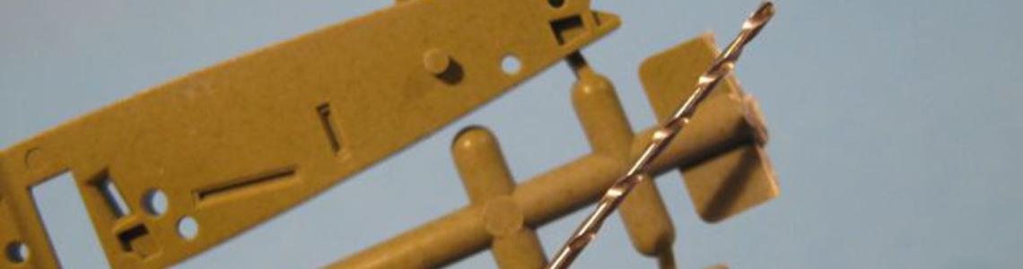 Shown are holes that need to be drilled for retracted vs. extended flaps