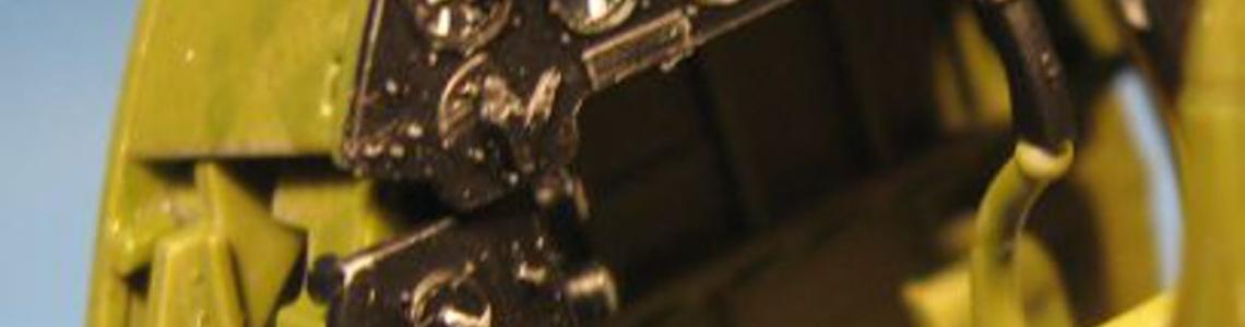 More instrument details before weathering and touch up