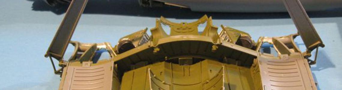 Interior of the wing.