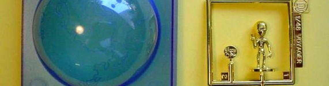 Display stand and the Golden Record