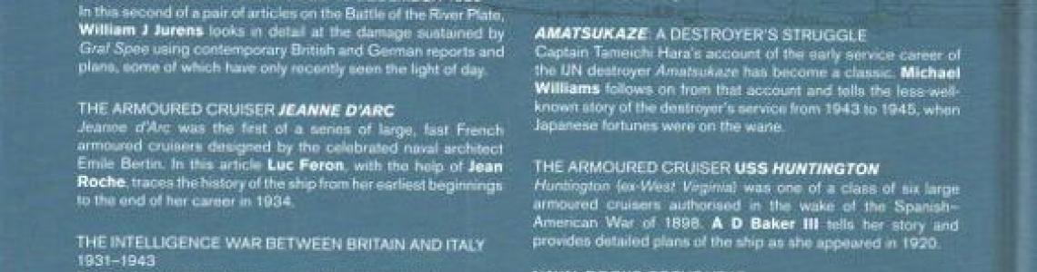 Color back cover of book