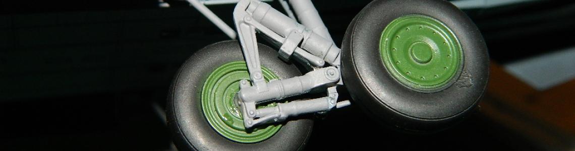 Main Gear Tires Painted