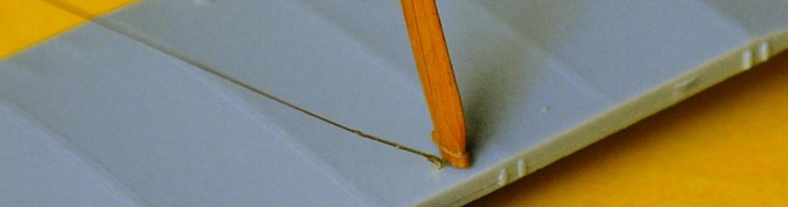 Detail of Stretcher Attached to Mounting Loop