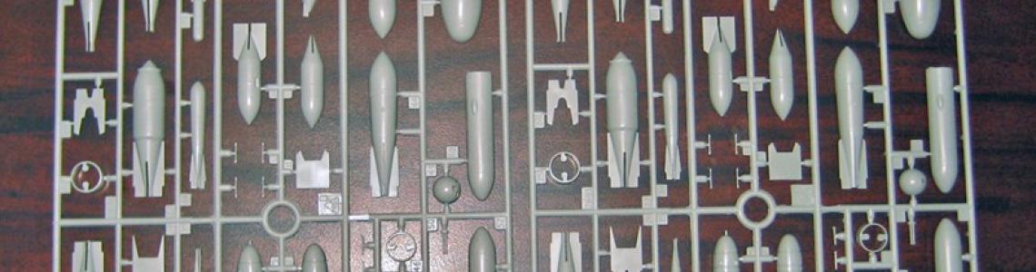 Parts sprue in kit