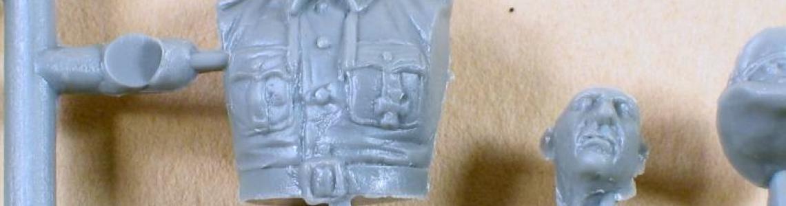 Sample close-up of parts kit