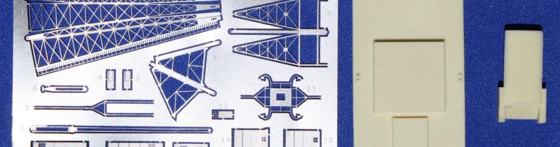 Resin pieces & PE fret
