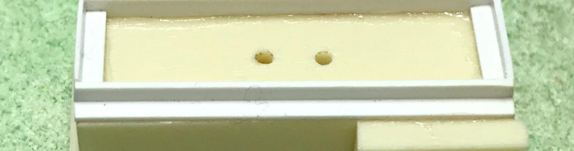 Modifications to underside of crane house