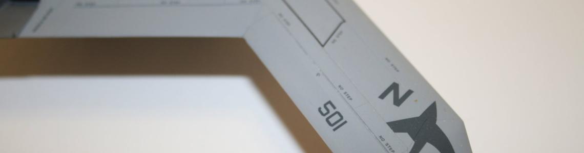 Wing top and markings