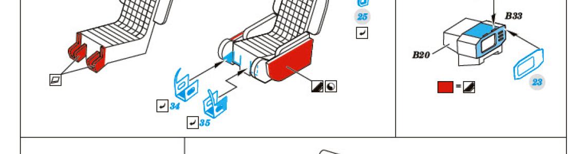 Eduard instruction sheet 1