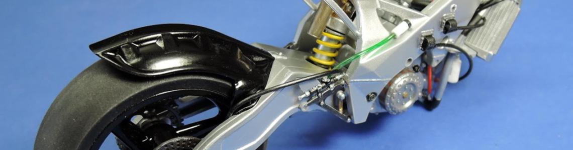 Frame assembly with rear drive wheel