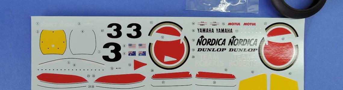 Decals, Rubber and accessories