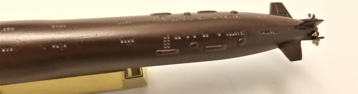 Lower Hull Showing Wash