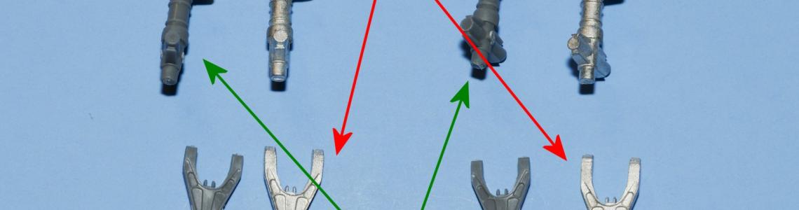 Main Gear Retraction Strut comparison 