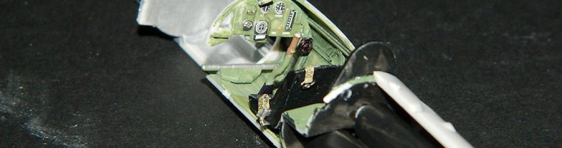 Cockpit closeup - rear