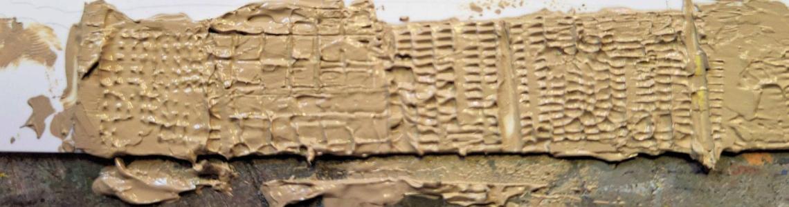 Zimmerit after 20 minutes drying